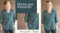 Preview: Schnittmuster Bluse  „Diona"  als Ebook